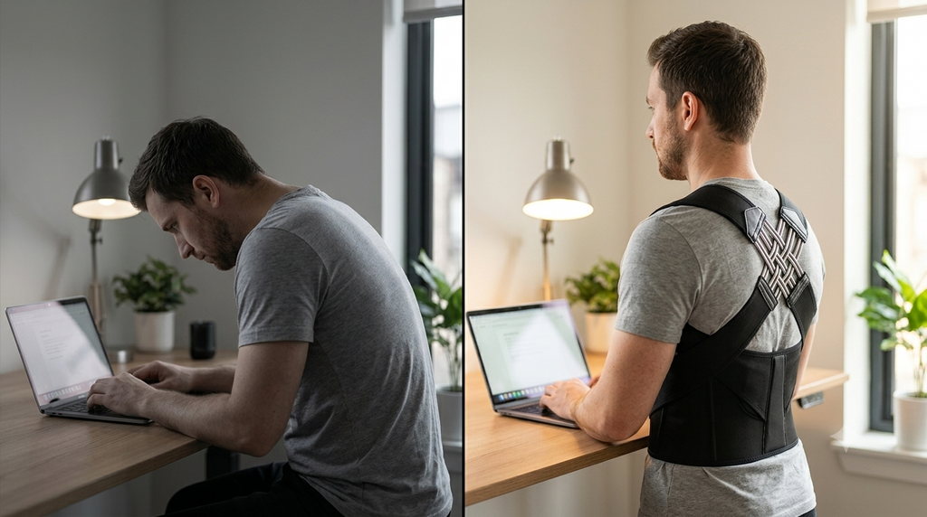 Posture Corrector for Back &amp; Shoulders — Adjustable, Unisex