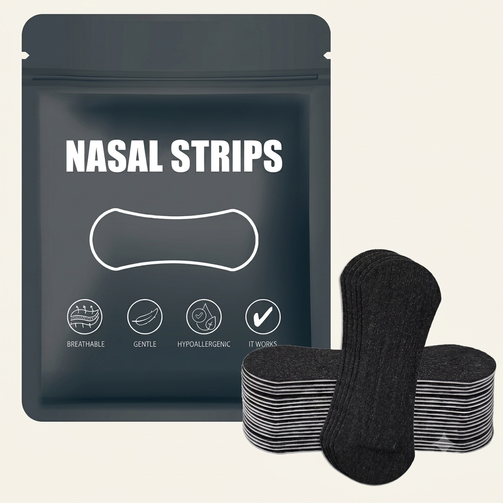 Anti-Snoring Nasal Strips — Better Breathing, Better Sleep