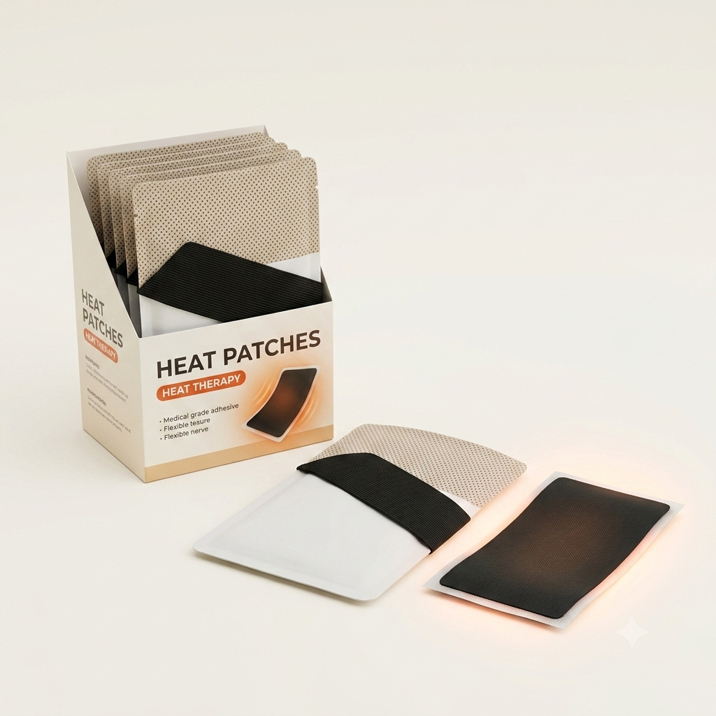Heat Therapy Patches — 8-Hour Muscle &amp; Joint Pain Relief