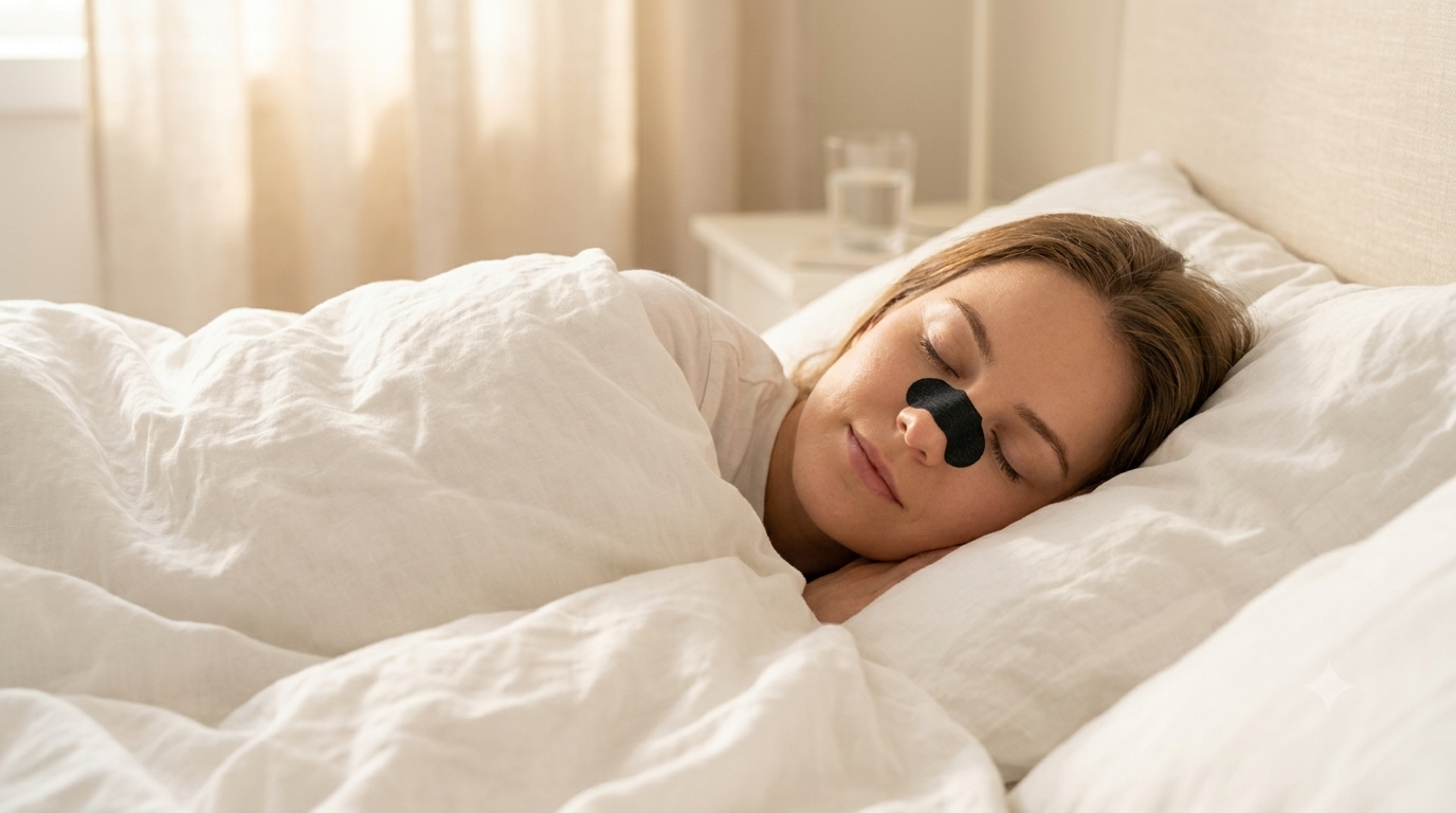 Anti-Snoring Nasal Strips — Better Breathing, Better Sleep